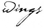 Schriftzug "Wings"